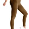 Leggings donna palestra vita alta senza cuciture HUYTBYG-3