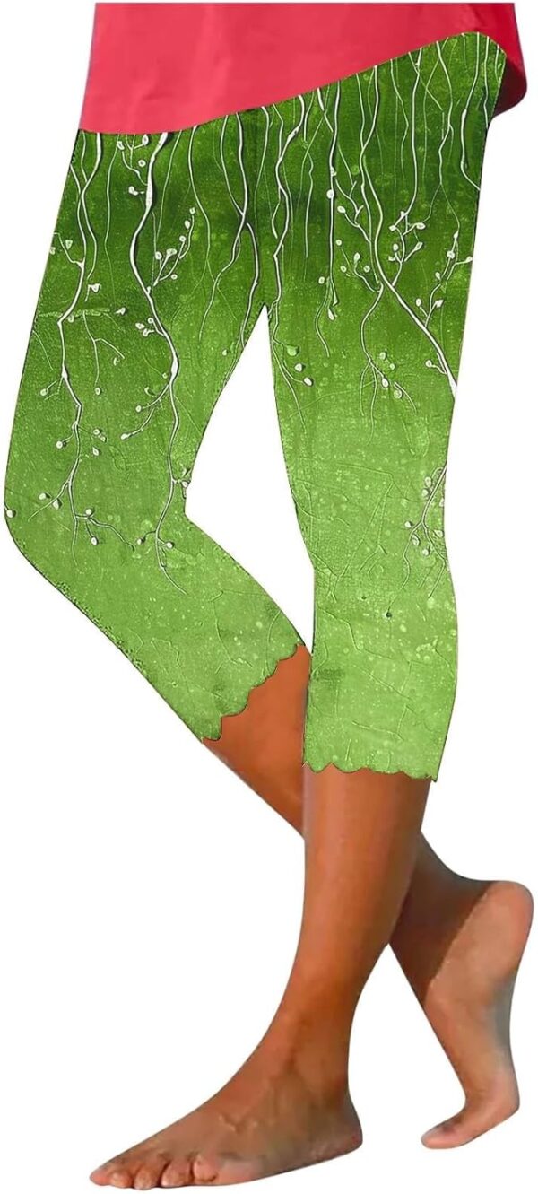 Leggings premaman donna vita alta compressione stampa mucca-0