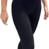 Leggings donna Lookus elastici morbidi vita alta controllo-1