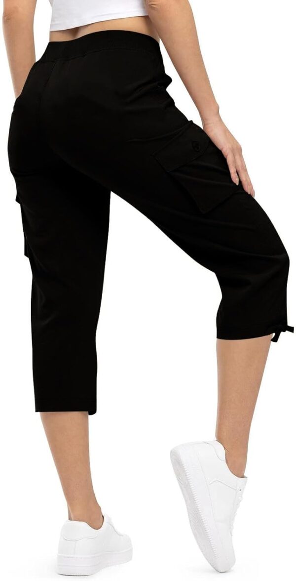 Pantaloni cargo donna trekking leggeri CRX asciugatura-3