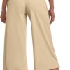 Pantaloni donna gamba larga Trendy Capri Pants yoga viaggio-4