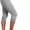 Pantaloni yoga donna elasticizzati vita alta CRX allenamento-4