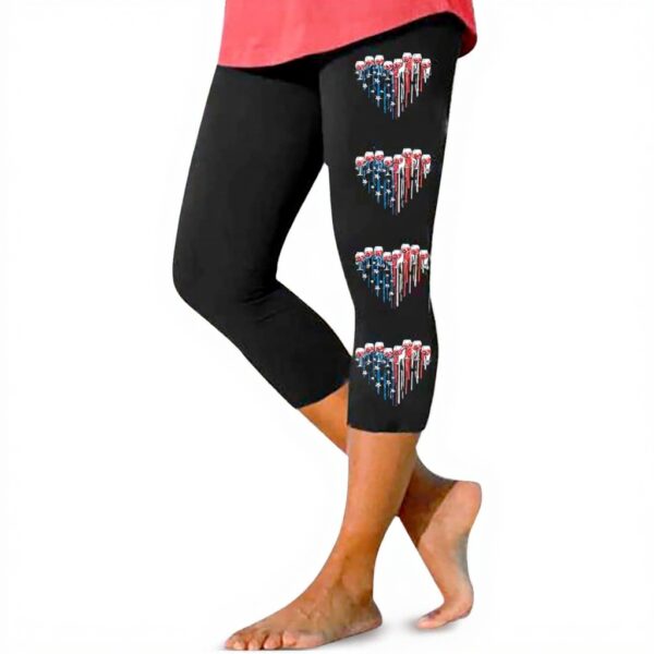 Pantaloni da ginnastica donna leggings con supporto di