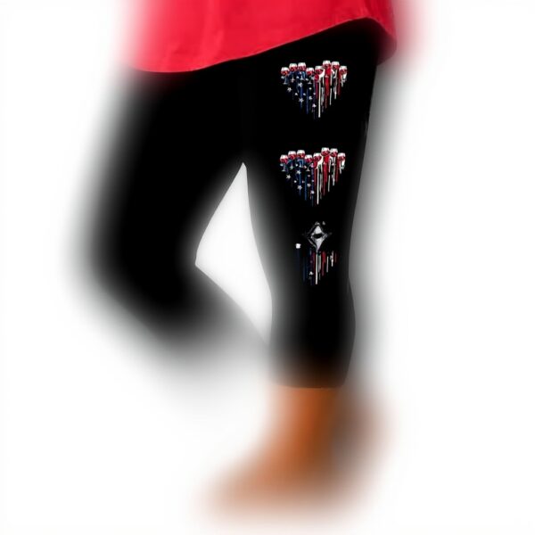 Pantaloni da ginnastica donna leggings con supporto di