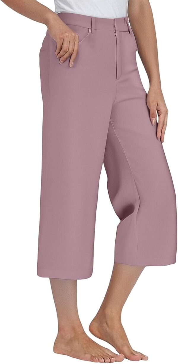 Leggings premaman neri donna con tasca allenamento yoga-5