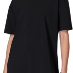 Abito donna Sweaty Betty Explorer leggero girocollo nero-0
