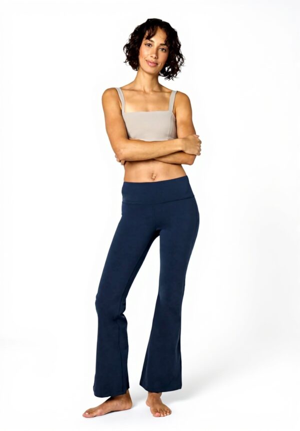 Pantaloni da allenamento Sweaty Betty Power Kick Flare Navy