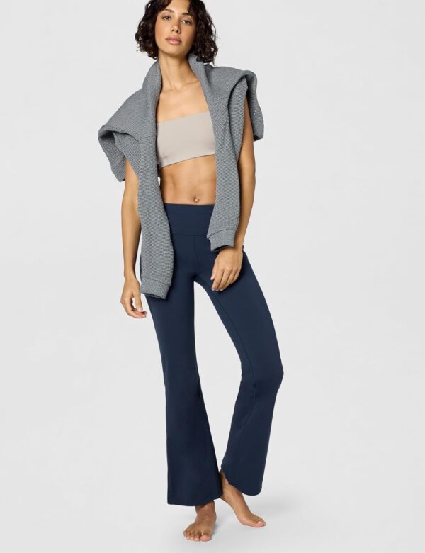 Pantaloni da allenamento Sweaty Betty Power Kick Flare Navy-1