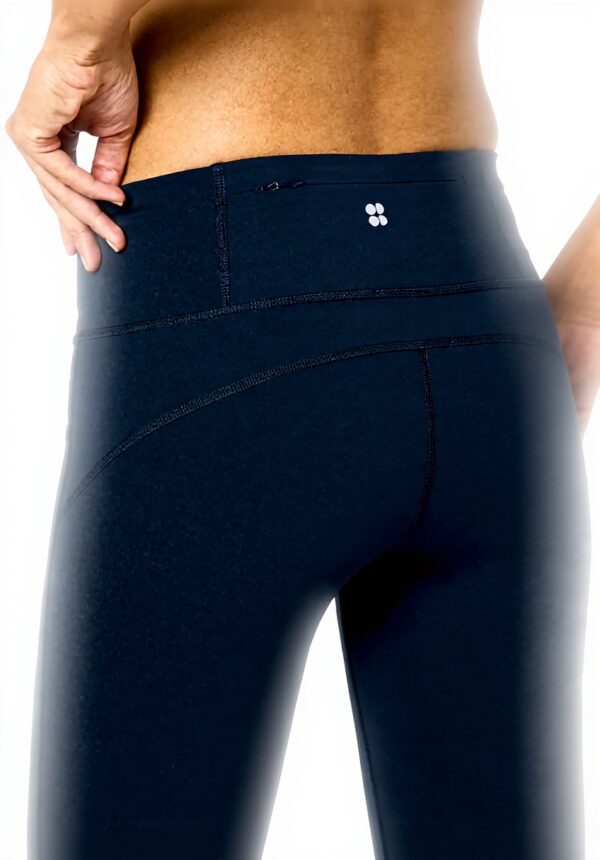 Pantaloni da allenamento Sweaty Betty Power Kick Flare Navy