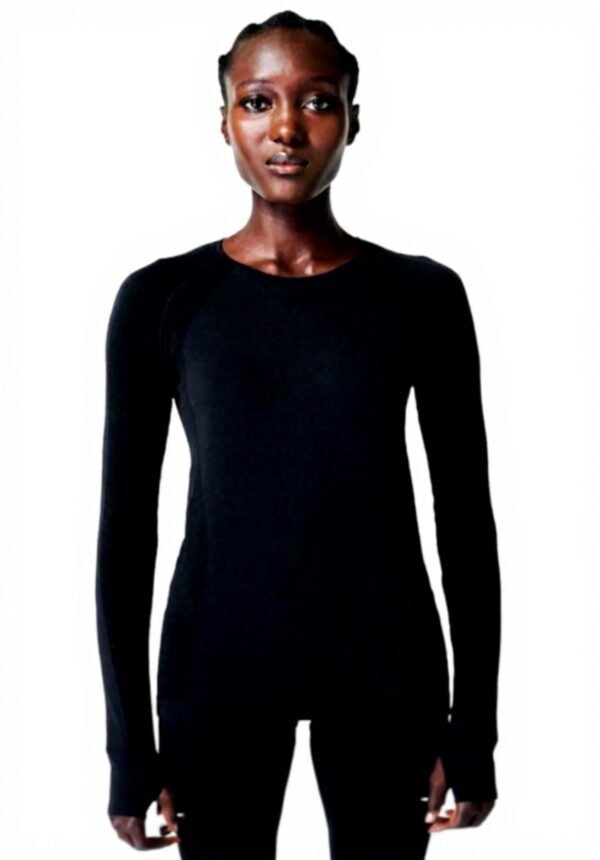 Top sportivo donna Sweaty Betty maniche lunghe traspirante