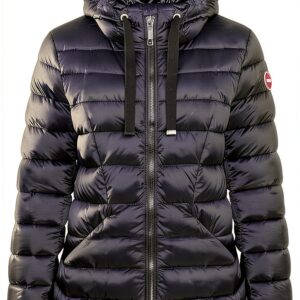 Giubbino Donna Deluxe Nero Colmar giacca inverno moda-0